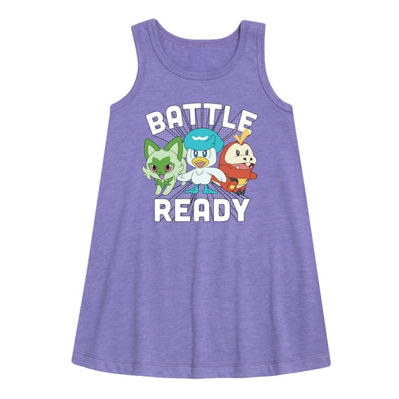Pokémon - Battle Ready - Toddler & Youth Girls A-line Dress
