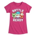 thumbnail image 1 of Pokémon - Battle Ready - Toddler & Youth Girls Short Sleeve Graphic T-Shirt, 1 of 1