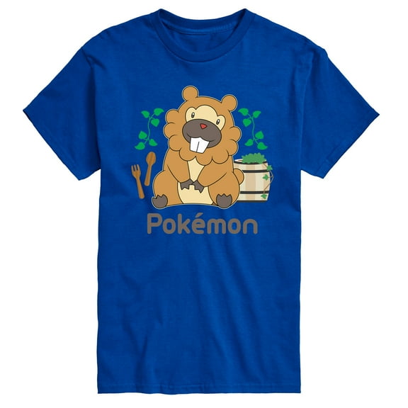 Pokémon - Bidoof Cafe - Men's Short Sleeve Graphic T-Shirt
