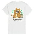 thumbnail image 1 of Pokémon - Bidoof Cafe - Men's Short Sleeve Graphic T-Shirt, 1 of 5