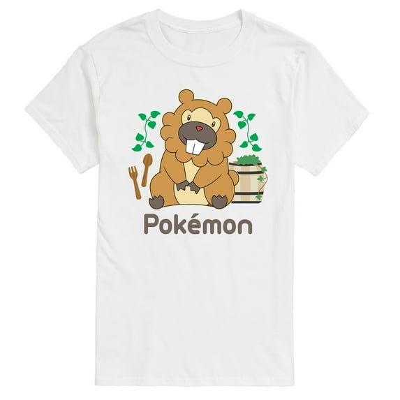 Pokémon - Bidoof Cafe - Men's Short Sleeve Graphic T-Shirt