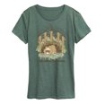 thumbnail image 1 of Pokémon - Bidoof Explore The Outdoors -  Women's Short Sleeve Graphic T-Shirt, 1 of 5