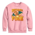 thumbnail image 1 of Pokémon - Birthdays Fire Charizard - Youth Boys Crew Fleece Sweatshirt, 1 of 3