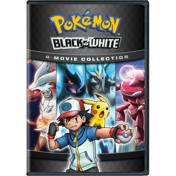 Pokemon: Black & White - 4-Movie Collection (DVD), Family, VIZ Media