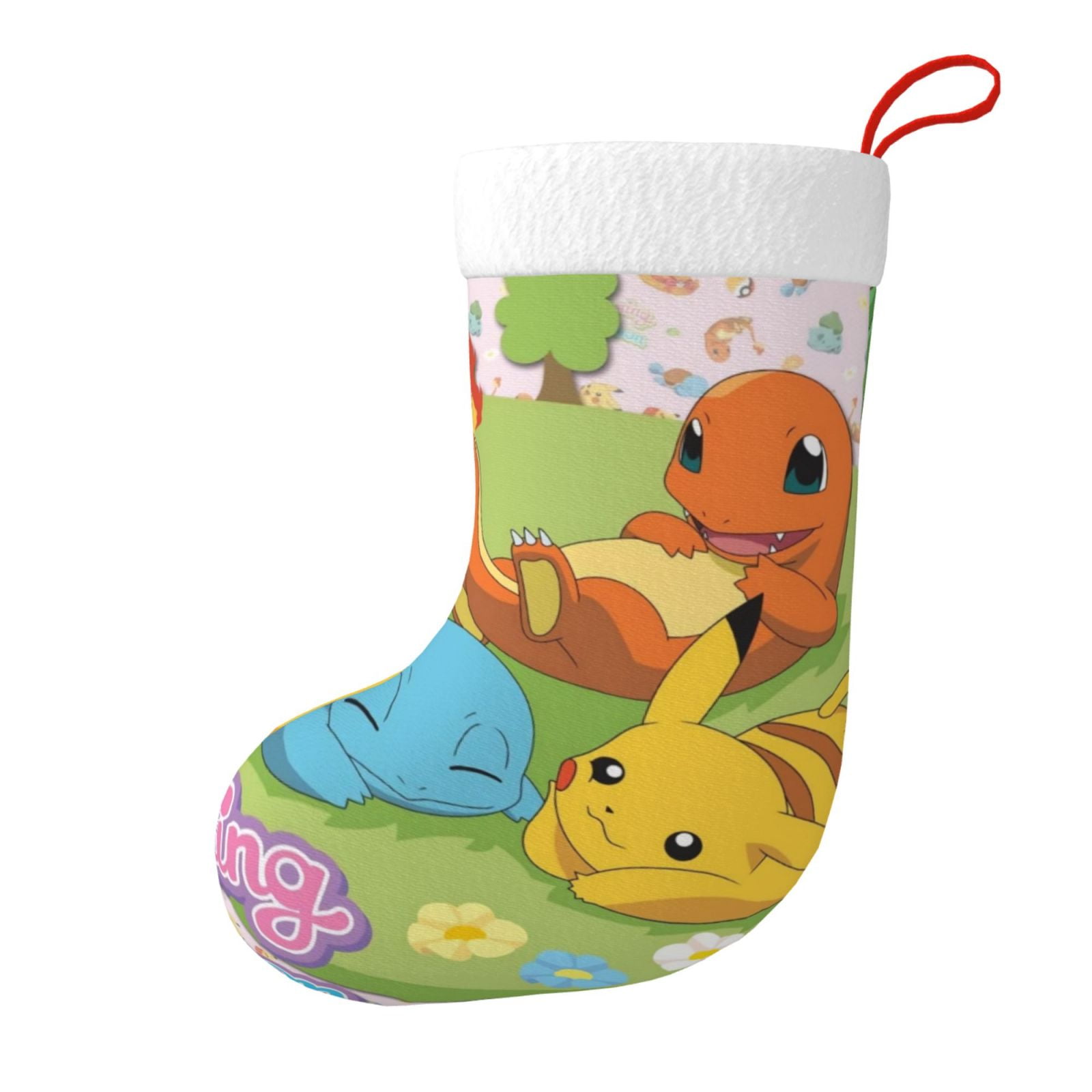 Pokémon - Blooming Pokemon Christmas Stocking 18 Inch,Pokémon - Blooming Pokemon Stockings ...