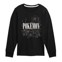 Pokémon - Botanical Oddish Pokemon - Toddler And Youth Long Sleeve Graphic T-Shirt