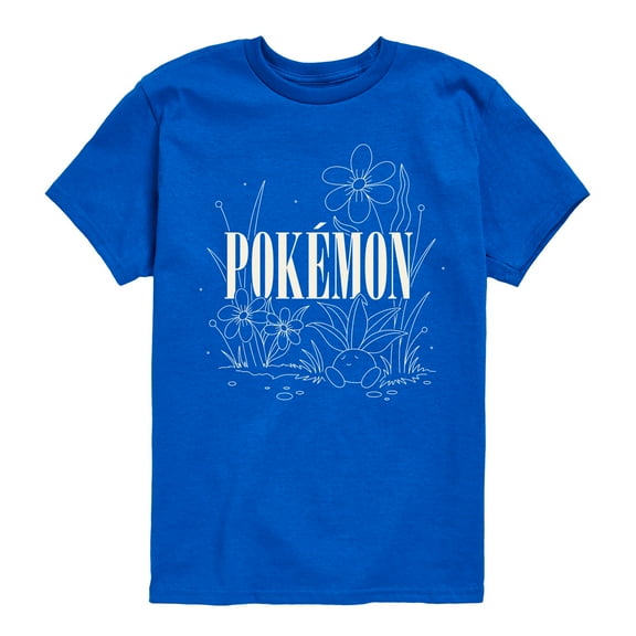 Pokémon - Botanical Oddish Pokemon - Toddler And Youth Short Sleeve Graphic T-Shirt