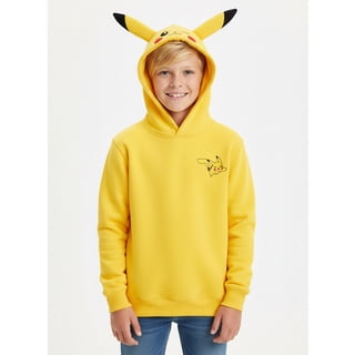 Pokémon, Boys' & Big Boys' Graphic Cosplay Hoodie, Pikachu, Sizes 4-18