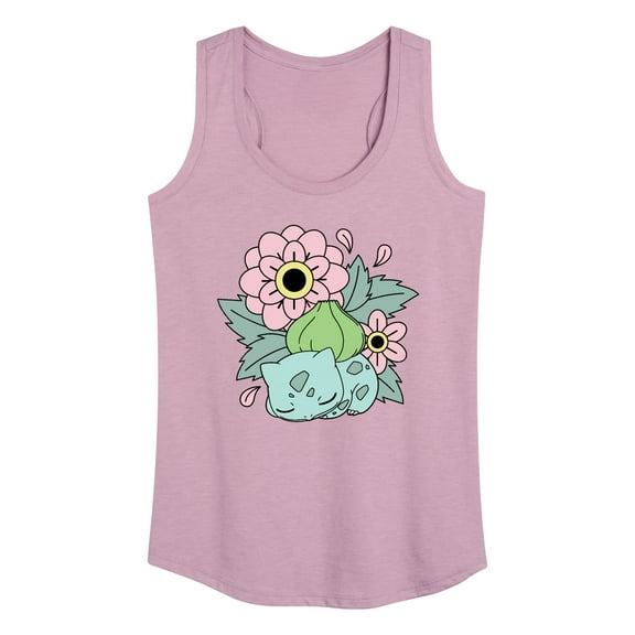 Pokémon - Bulba Flowers - Women's Racerback Tank Top