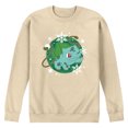 thumbnail image 1 of Pokémon - Bulba Pattern - Men's Crew Fleece Sweatshirt, 1 of 3