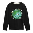 thumbnail image 1 of Pokémon - Bulba Pattern - Youth Long Sleeve Graphic T-Shirt, 1 of 5