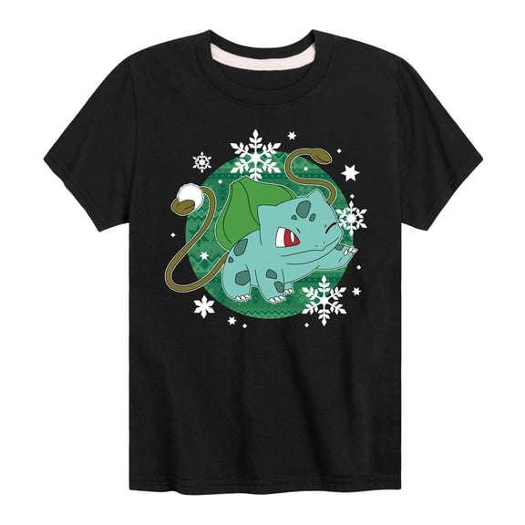 Pokémon - Bulba Pattern - Youth Short Sleeve Graphic T-Shirt