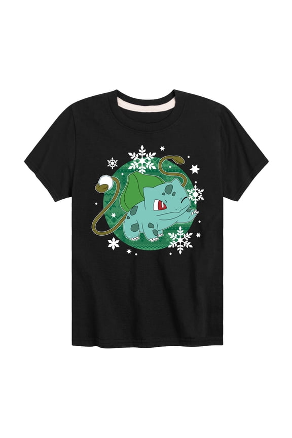 Pokémon - Bulba Pattern - Youth Short Sleeve Graphic T-Shirt
