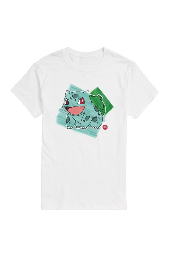 Pokémon - Bulbasaur Marker - Men's Short Sleeve Graphic T-Shirt