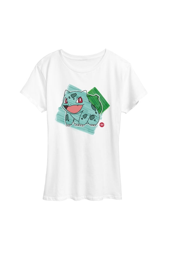 Pokémon - Bulbasaur Marker - Women's Short Sleeve Graphic T-Shirt