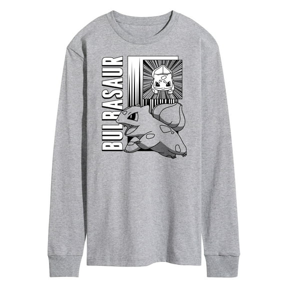 Pokémon - Bulbasaur Panels - Men's Long Sleeve T-Shirt