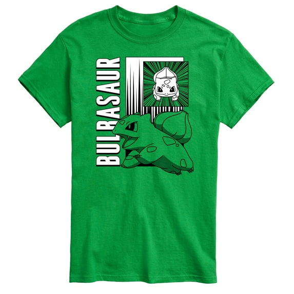 Pokémon - Bulbasaur Panels - Men's Short Sleeve Graphic T-Shirt