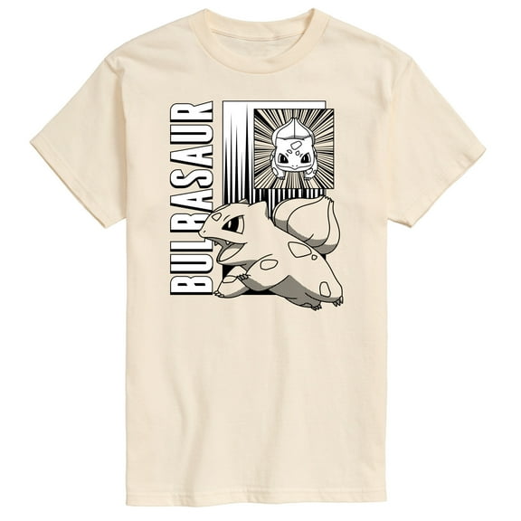 Pokémon - Bulbasaur Panels - Men's Short Sleeve Graphic T-Shirt