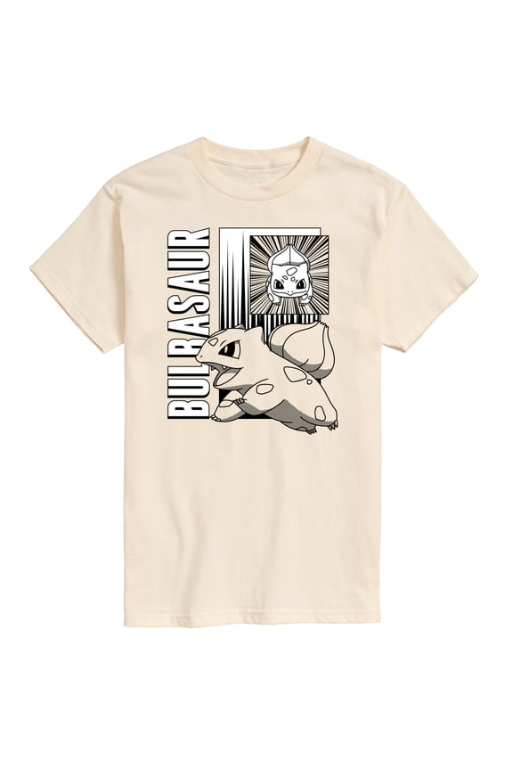 Pokémon - Bulbasaur Panels - Men's Short Sleeve Graphic T-Shirt