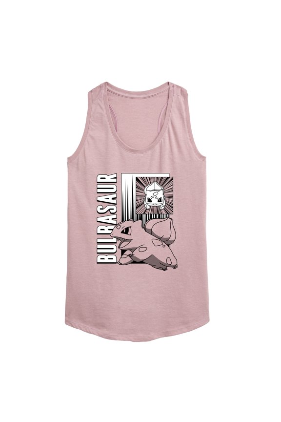 Pokémon - Bulbasaur Panels - Women's Racerback Tank Top