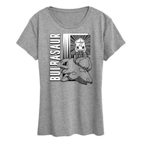 Pokémon - Bulbasaur Panels - Women's Short Sleeve Graphic T-Shirt