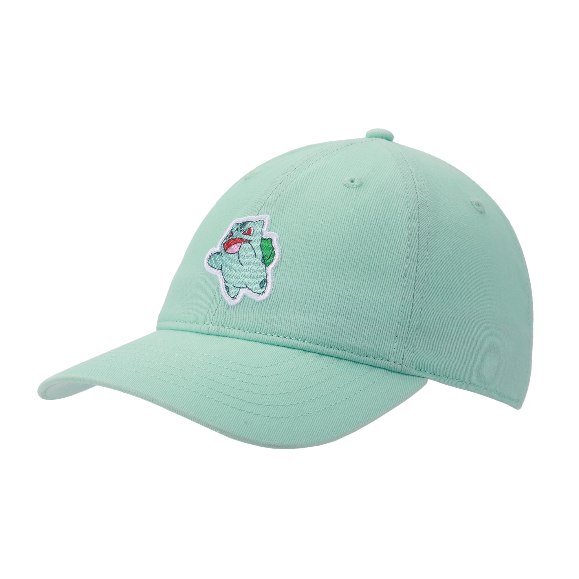 Pokémon Bulbasaur Printed Patch Green Unstructured Baseball Cap