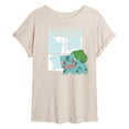 thumbnail image 1 of Pokémon - Bulbasaur Squares - Juniors Muscle T-Shirt, 1 of 5