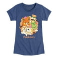 thumbnail image 1 of Pokémon - Cafe Group - Girls Youth Fitted Short Sleeve T-Shirt, 1 of 4