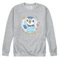 thumbnail image 1 of Pokémon - Cafe Piplup - Men's Crew Fleece Sweatshirt, 1 of 4