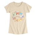 thumbnail image 1 of Pokémon - Cafe Spring Fitted Short Sleeve Graphic T-Shirt, 1 of 4