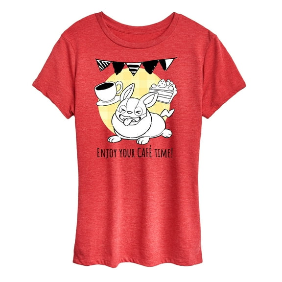 Pokémon - Cafe Time Yamper-  Women's Short Sleeve Graphic T-Shirt
