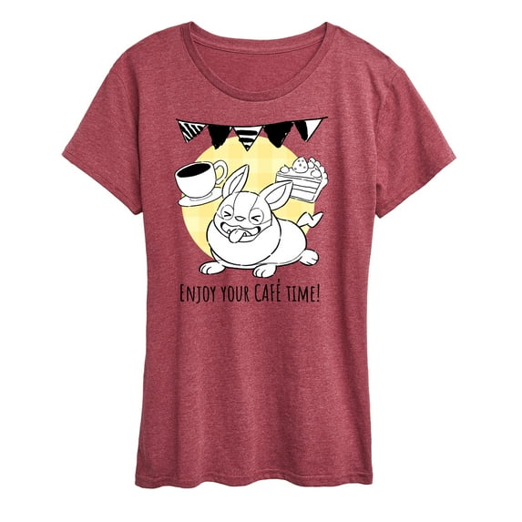 Pokémon - Cafe Time Yamper- Women's Short Sleeve Graphic T-Shirt