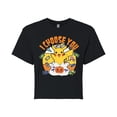 thumbnail image 1 of Pokémon - Candy I Choose You - Juniors Cropped Cotton Blend T-Shirt, 1 of 5