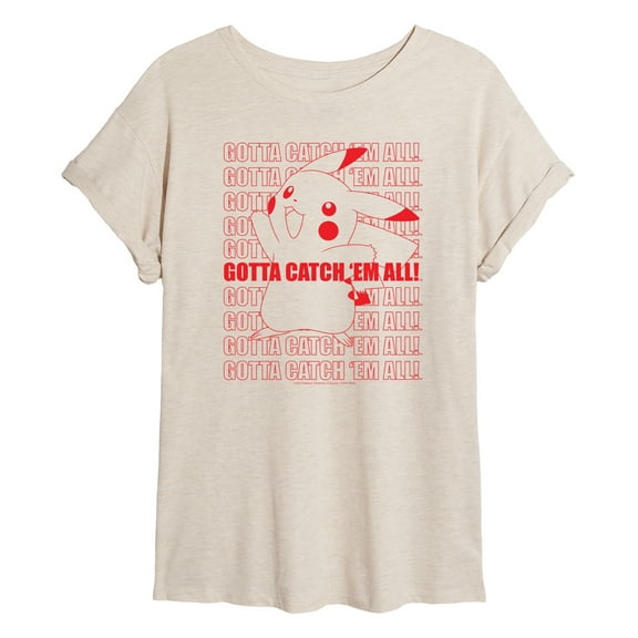 Pokémon - Catch em All - Women's Oversized T-Shirt