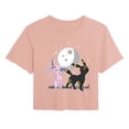 thumbnail image 1 of Pokémon - Celestial Espeon And Umbreon  - Juniors Cropped Graphic T-Shirt, 1 of 3
