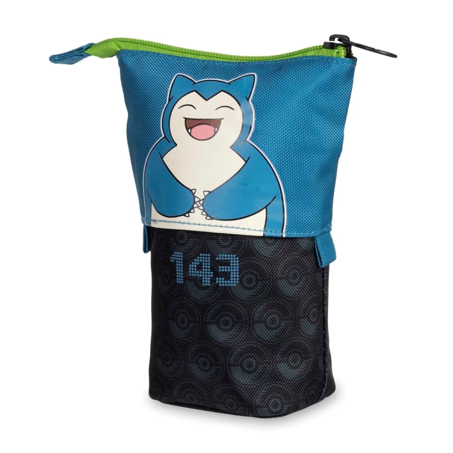 Pokemon Snorlax 143 Stand-Up Pencil Case with Zipper – Official Pokémon Center Design
