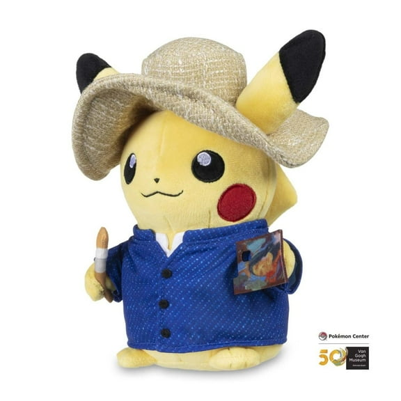 Pokemon Center  Van Gogh Museum: Pikachu Plush - 7  In.