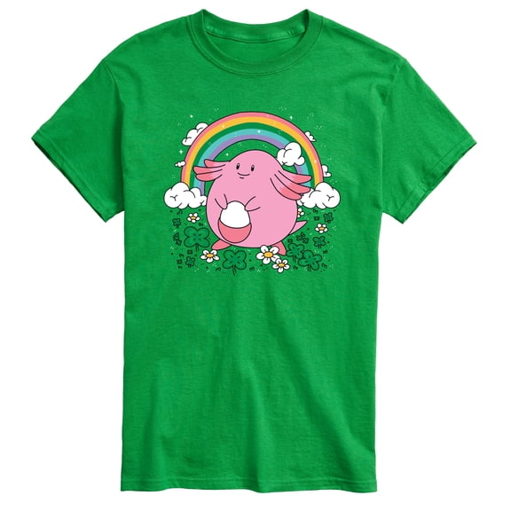Pokémon - Chansey St. Patrick's - Men's Short Sleeve Graphic T-Shirt