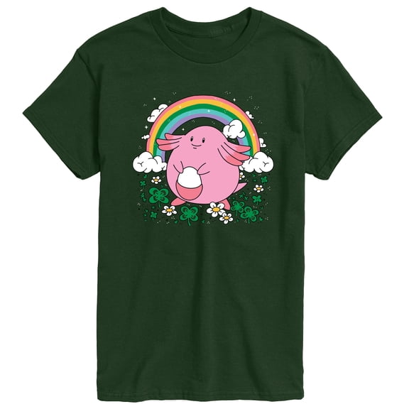 Pokémon - Chansey St. Patrick's - Men's Short Sleeve Graphic T-Shirt