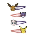 thumbnail image 1 of Pokémon Characters 4-Piece Hair Clip Set, 1 of 7