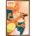 thumbnail image 1 of Pokémon - Charizard 006 Wall Poster, 22.375" x 34" Framed, 1 of 5
