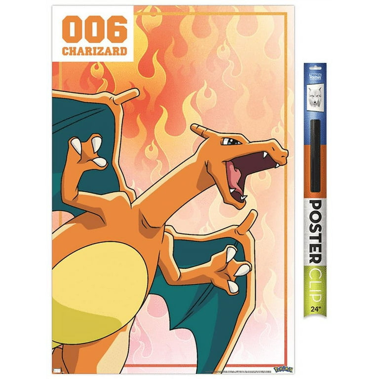 Trends International Pokémon - Kanto Region Wall Poster, 22.375 x 34,  Premium Unframed Version