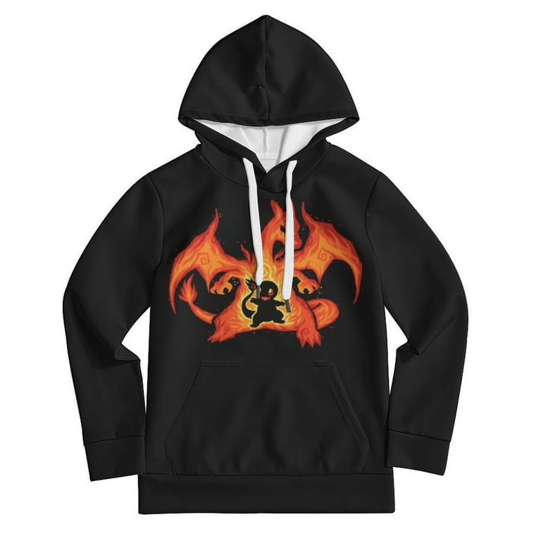 Pokemon Charizard Boys Hoodie Pokemon Pullover Hoodie for Men Women Boys Girls Comfortable Hooded Youth Hoodie for Children s Birthday Christmas Halloween Gifts Walmart