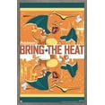 thumbnail image 1 of Pokémon - Charizard - Bring the Heat Wall Poster, 22.375" x 34" Framed, 1 of 6