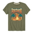 thumbnail image 1 of Pokémon - Charizard Collegiate - Toddler And Youth Short Sleeve T-Shirt, 1 of 5