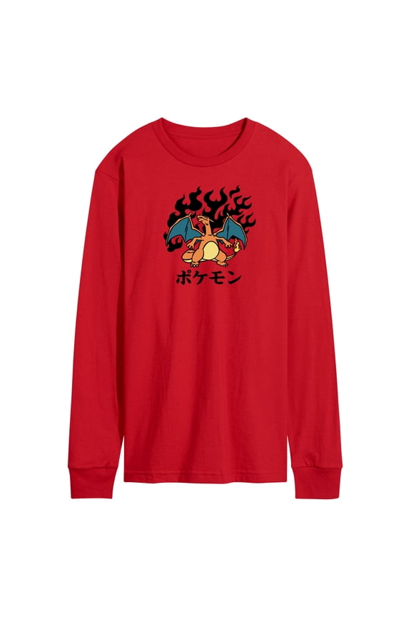 Pokémon - Charizard Flash Fire - Men's Long Sleeve T-Shirt