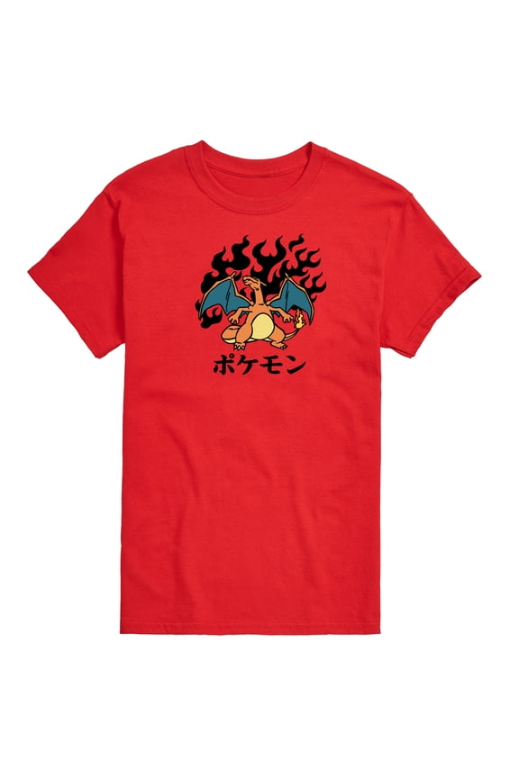 Pokémon - Charizard Flash Fire - Men's Short Sleeve Graphic T-Shirt