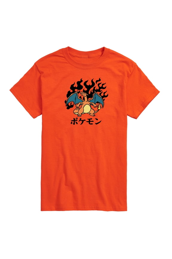 Pokémon - Charizard Flash Fire - Men's Short Sleeve Graphic T-Shirt