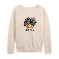 thumbnail image 1 of Pokémon - Charizard Flash Fire - Women's Lightweight French Terry Long Sleeve Shirt, 1 of 5