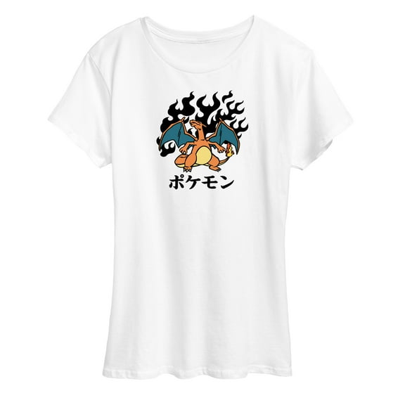Pokémon - Charizard Flash Fire - Women's Short Sleeve Graphic T-Shirt